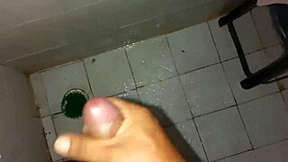 Male Stroking His Cock In Intense Masturbation Session