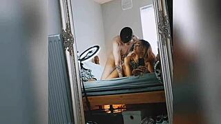 thotiana94 got bent over and fucked doggystyle by her couple