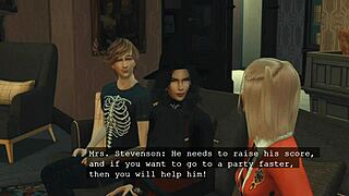 in sims 4 wicked halloween part 1, that rejuvenation sperm is so hot!