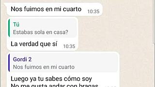 i let my latina girlfriend suck the second cock on web chat phone