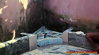 Easter holiday fun with amazing ebony babe. She sucks 10-inch BBC next door!