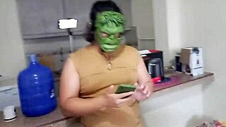 Latina sluts arrive at my birthday for a sexy threesome, dancing and begging for quick sex 😈