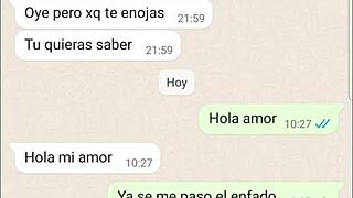 i let my latina girlfriend suck the second cock on web chat phone