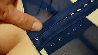 Is That Monster Cock Pounding Her Pussy in Sexy Lingerie?