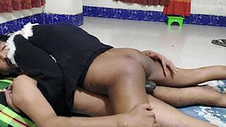 big-titted babe gets bred by big black cock in interracial sex