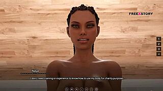 In The Seven Realms, Vampire Prince Atlas Has Sex With Naya In Cowgirl And Doggy Positions.