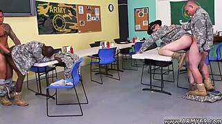 Male sex slaves and men cum together in pussy gay porn, yes drill!