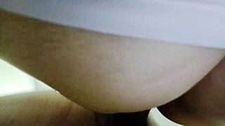 Beautiful Latina Bent Over in Doggystyle Position