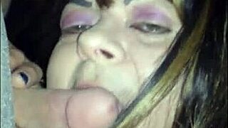 Roxie gives an amazing blowjob here