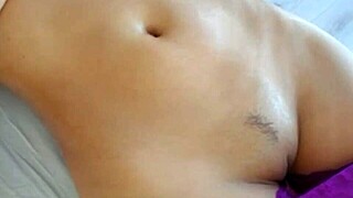 Why Is This Sexy Asian Girl Lotioning Her Body So Slowly?