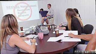 Thai packing boxer in gay porn sexual harassment class scene