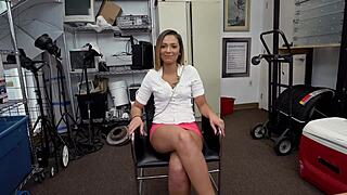 Fake job interview turns into hardcore interracial fuck