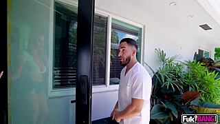 Blake Blossom enjoys an unforgettable massage session