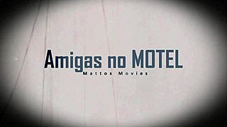 Friends Licking Asses in Hotel Pool Bathroom