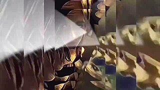 hot shemale teasing in the bathroom