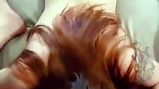 British wife Redhead has wild sex and loves it missionary and receiving it doggy style while being filmed in POV and having orgasms