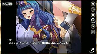 What an erotic scene from Makoi Koihime Musou!