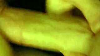 Hard Cock Covers Ass with Cum Load