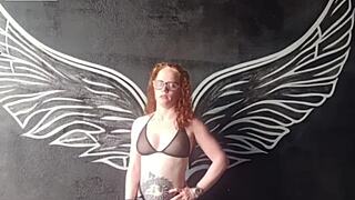 Albina girl arrives for photo shoot, gets ass fucked in sex scene, receives anal training for aspiring actresses