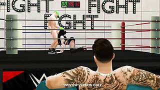 Watch Saraya And Cena In A Triple Wrestle 3D Hentai Parody!