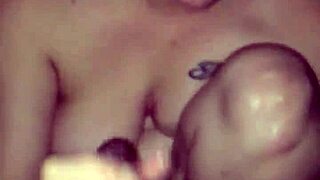 oily hand job on a big cock in a casual setting with lots of lube