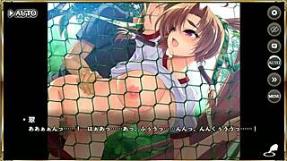 japanese hentai scene with ma chao in wild gym action. erotic anime unfolds with steamy moves