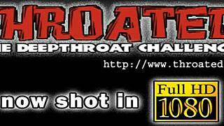 She gives an oral job and takes cum in her mouth