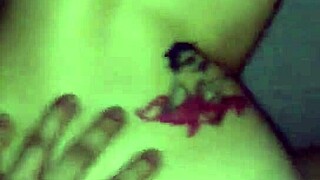 skinny latina takes hard backshots in homemade video