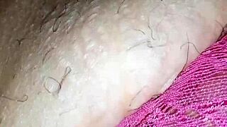 she puts me in doggy, i cum on his cock, he creampies me