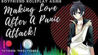 I felt so close making love after that intense boyfriend roleplay in ASMR audio for M4F.