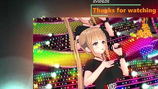 Feel the passion in this 3D hentai with big tits gal Eleanor in various positions