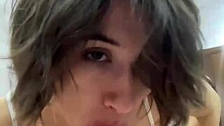 Pov after party playing with your cock imitation.