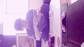 The first live phone conversation.