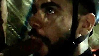 prostitute sucking monster cock outdoor in public