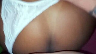 i found my young aunt in panties in the living room.