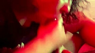 Step sister swallows every drop from big cock