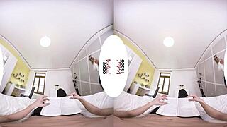 german lesson turns into hot pov fucking with big tits and shaved pussy in heels