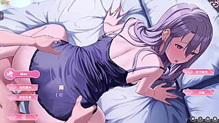 ep7 happy couple room - wearing black lace lingerie to arouse sexual desire, dynamic plus static and two kinds of ejaculation