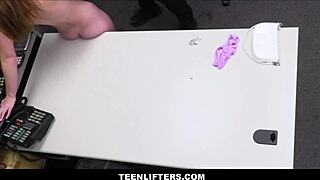 Cute Petite Teen Caught Shoplifting Fucked By Guard Mazy Myers