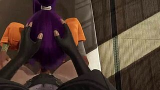 Feeling the passion in bleach futa soifon and yoruichi bondage