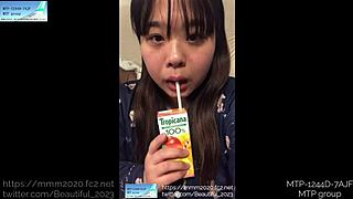 Hey, check out rookie Sakura Asakura in her selfie-style chaku-ero video!