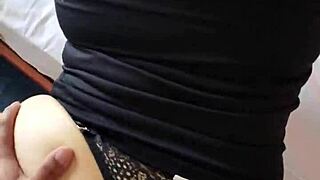 i convinced my stepsister to let me fuck her big ass in doggystyle