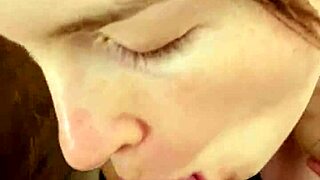 Pregnant Charlotte Star Sucks Asian Cock