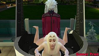 Mysterious wild night of DJ lessons and sexual exploration, one with Hinata and her friends