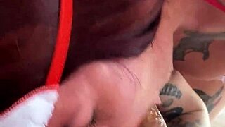 I sat comfortably on the cock and took cum in my mouth - feat Raul Kobra and Zara Snake