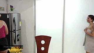 Boyfriend's Stepmother Fucks Me Hard in Homemade Acrobatic Lesbian Sex!