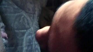 Food play and oral fun for a Hairy couple