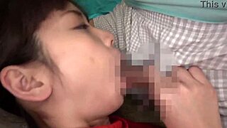 Bold Irrumatio Blowjob With Asian Girl.