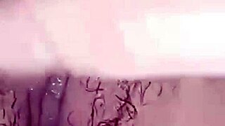 hubby licks and bangs my hairy pussy with raw desire.