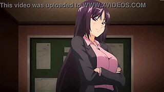 Hardcore Hentai Babe Sucking and Taking Anal Deep in Wild Action